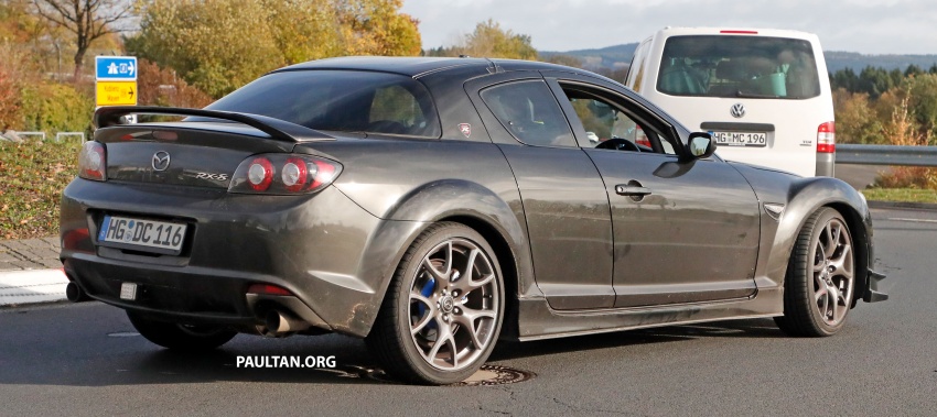 SPYSHOTS: Mazda RX-9 seen testing in RX-8 clothes 748752