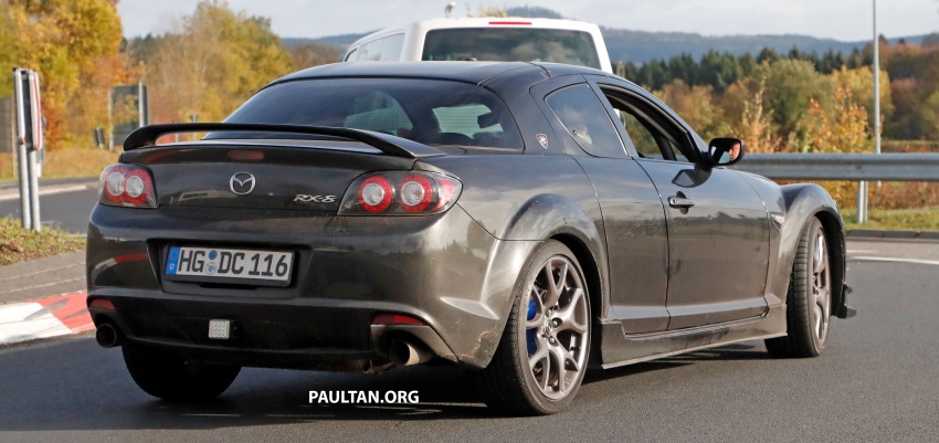 SPYSHOTS: Mazda RX-9 seen testing in RX-8 clothes 748753