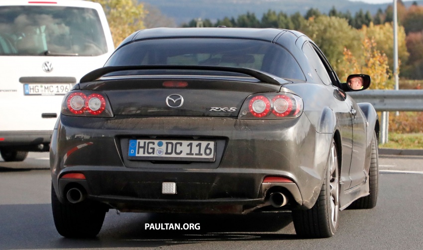 SPYSHOTS: Mazda RX-9 seen testing in RX-8 clothes 748754