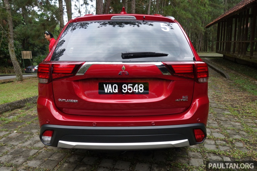 PANDU UJI: Mitsubishi Outlander 2.0L 4WD CKD – harga, kelengkapan jadi kelebihan; itu sudah cukup? 748019