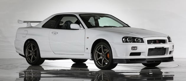 Brand-new 2002 Nissan Skyline GT-R V-Spec II Nür sold for a record RM2.3 million at auction in Japan
