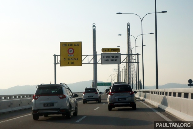 Kadar tol Jambatan Kedua Pulau Pinang turun kepada RM7 – selaras dengan pengumuman Belanjawan 2020