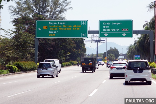 Beberapa jalan utama di Pulau Pinang ditutup esok
