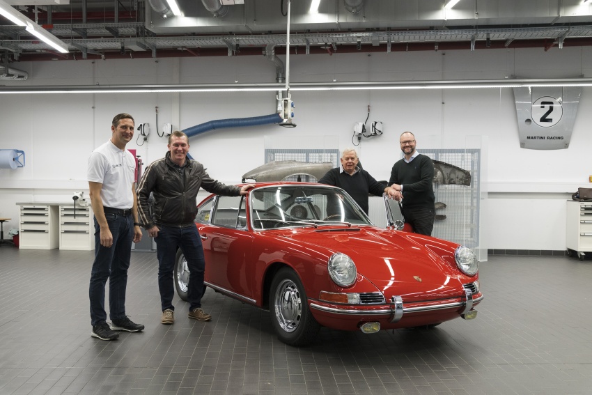 Porsche Museum showcases its oldest 911, from 1964 751669