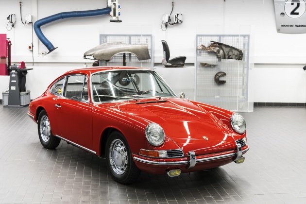 Porsche Museum showcases its oldest 911, from 1964