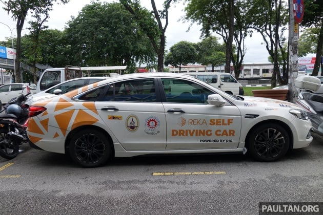 Locally-developed autonomous car by Reka Studios – the journey from Cambridge and Google to Melaka