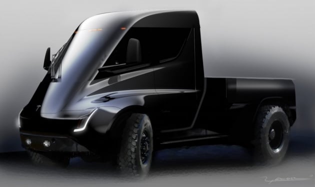 Tesla pick-up truck – Elon Musk claims dual-motor powertrain, ‘crazy torque’, up to 805 km of range