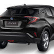 Toyota C-HR masuk pasaran Thai pada suku pertama 2018, sudah boleh ditempah; 1.8 NA dan Hybrid