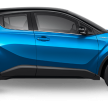 Toyota C-HR masuk pasaran Thai pada suku pertama 2018, sudah boleh ditempah; 1.8 NA dan Hybrid