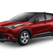 Toyota C-HR masuk pasaran Thai pada suku pertama 2018, sudah boleh ditempah; 1.8 NA dan Hybrid