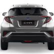 Toyota C-HR masuk pasaran Thai pada suku pertama 2018, sudah boleh ditempah; 1.8 NA dan Hybrid