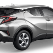 Toyota C-HR masuk pasaran Thai pada suku pertama 2018, sudah boleh ditempah; 1.8 NA dan Hybrid