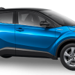 Toyota C-HR masuk pasaran Thai pada suku pertama 2018, sudah boleh ditempah; 1.8 NA dan Hybrid