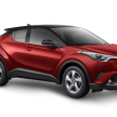 Toyota C-HR masuk pasaran Thai pada suku pertama 2018, sudah boleh ditempah; 1.8 NA dan Hybrid
