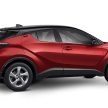 Toyota C-HR masuk pasaran Thai pada suku pertama 2018, sudah boleh ditempah; 1.8 NA dan Hybrid