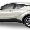 Toyota C-HR masuk pasaran Thai pada suku pertama 2018, sudah boleh ditempah; 1.8 NA dan Hybrid