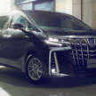 Toyota Alphard, Vellfire facelift: new 3.5 direct-injected V6, 8AT, standard second-gen Toyota Safety Sense