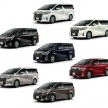 Toyota Alphard, Vellfire facelift: new 3.5 direct-injected V6, 8AT, standard second-gen Toyota Safety Sense
