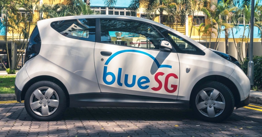 BlueSG EV car-sharing service begins in Singapore 749701