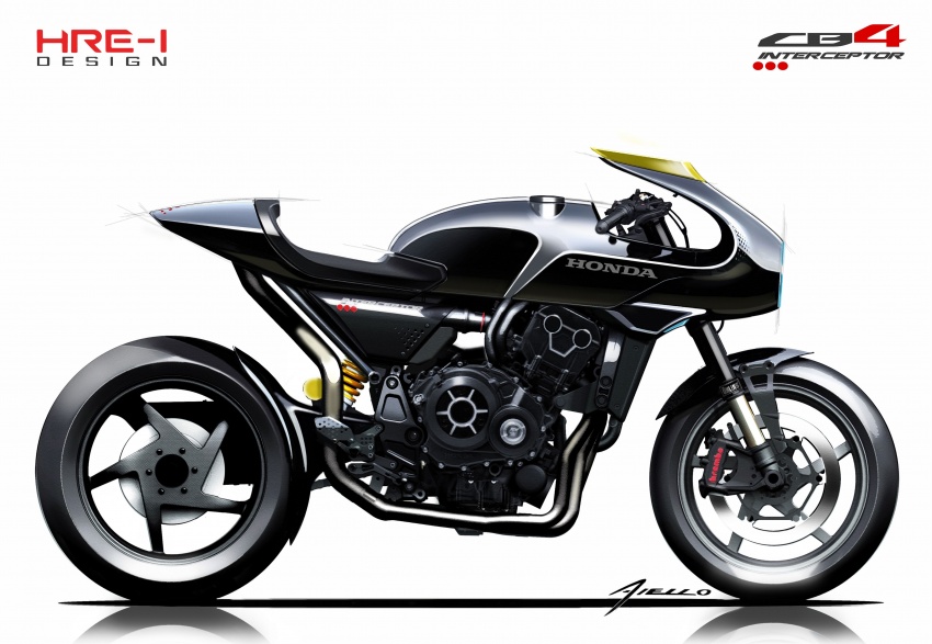 2018 Honda CB4 Interceptor concept – retro racer 756157