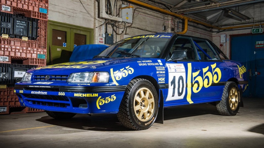 Jentera rali Subaru Legacy RS Group A yang pernah dipandu Ari Vatanen dan Richard Burns bakal dilelong 765221