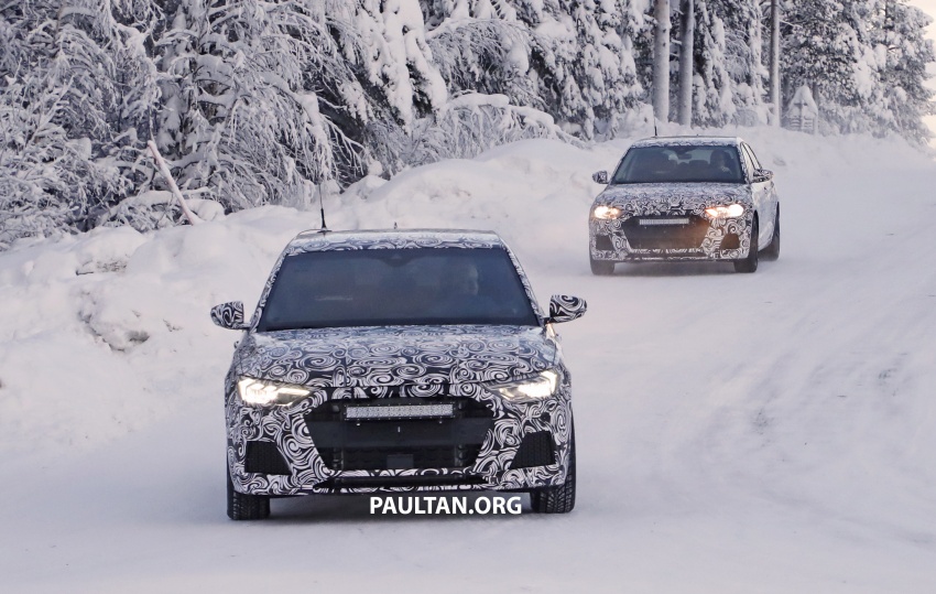 SPYSHOTS: Audi A1 seen testing out in the cold again 758598