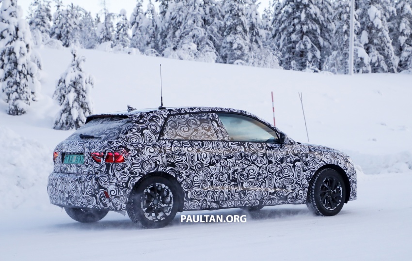 SPYSHOTS: Audi A1 seen testing out in the cold again 758602