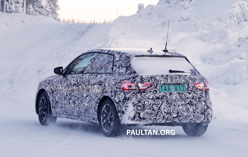 SPYSHOTS: Audi A1 seen testing out in the cold again 758596