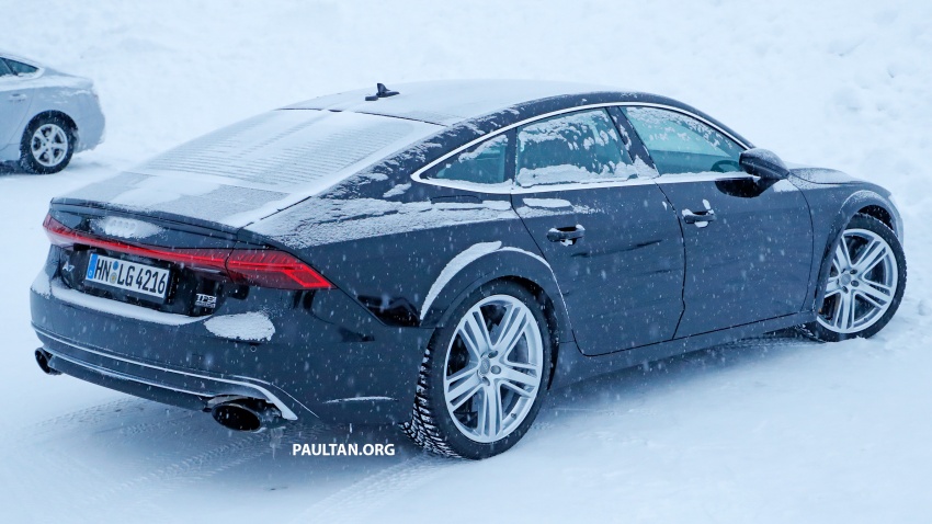 SPIED: Audi RS7 spotted, to get sub-700 hp 4.0L TFSI? 756326