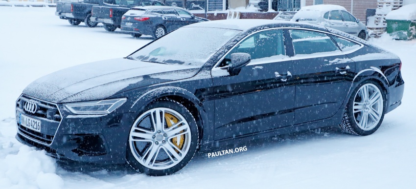SPIED: Audi RS7 spotted, to get sub-700 hp 4.0L TFSI? 756335