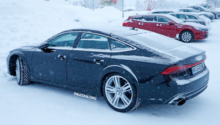 SPIED: Audi RS7 spotted, to get sub-700 hp 4.0L TFSI? 756328