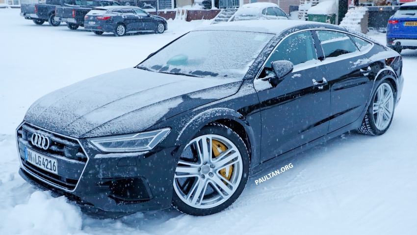 SPIED: Audi RS7 spotted, to get sub-700 hp 4.0L TFSI? 756334