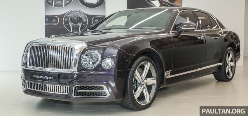 Bentley Mulsanne Speed in Malaysia – from RM3 mil 763440
