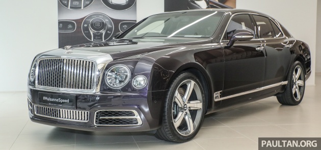 Bentley Mulsanne Speed tiba di M’sia – dari RM3 juta