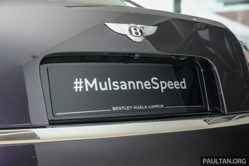 Bentley Mulsanne Speed in Malaysia – from RM3 mil 763495