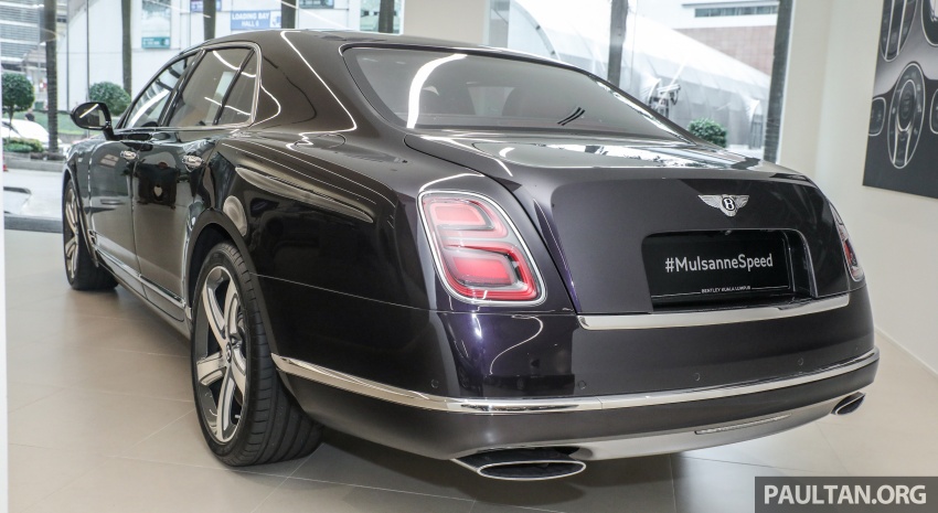Bentley Mulsanne Speed tiba di M’sia – dari RM3 juta 766130
