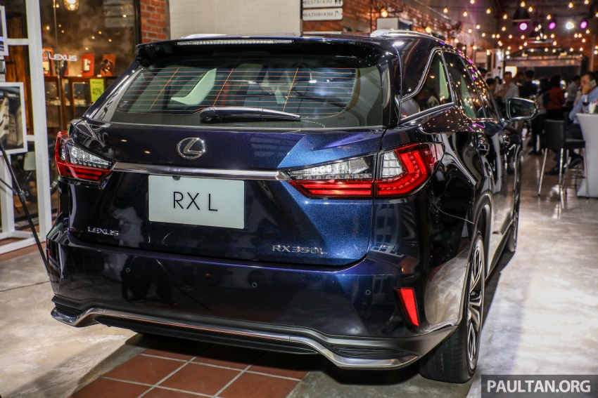 Lexus Malaysia previews RX 350L seven-seater, updated NX 300 facelift range – SUVs from RM312k Image #770216