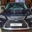 Lexus RX 350L dan NX 300 2018 kini dipertontonkan di Malaysia – harga bermula dari RM312k hingga RM475k