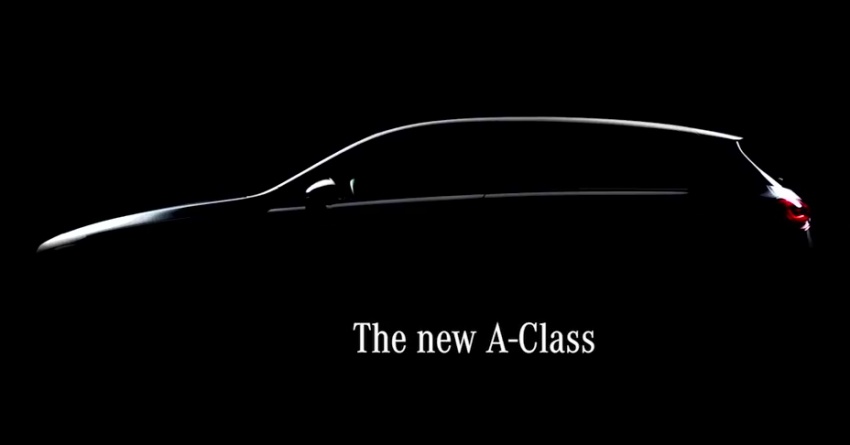 VIDEO: 2018 Mercedes-Benz A-Class teased again 772070