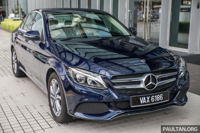 GALLERY: W205 Mercedes-Benz C180 Avantgarde gets 9G-Tronic, new wheels, reverse cam – RM228,888 759674