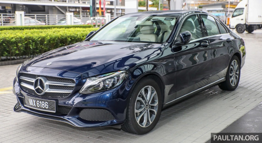GALLERY: W205 Mercedes-Benz C180 Avantgarde gets 9G-Tronic, new wheels, reverse cam – RM228,888 759675