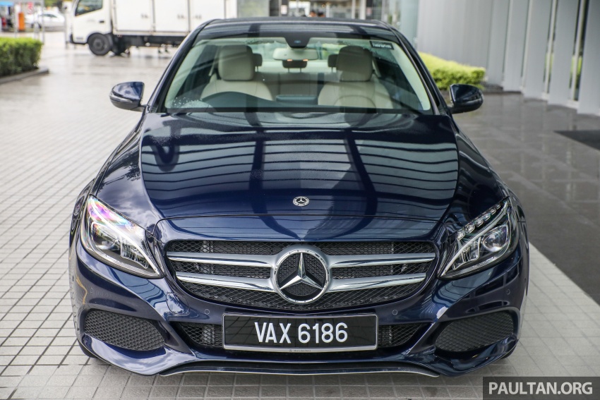 GALLERY: W205 Mercedes-Benz C180 Avantgarde gets 9G-Tronic, new wheels, reverse cam – RM228,888 759679