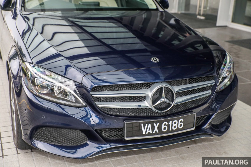 GALLERY: W205 Mercedes-Benz C180 Avantgarde gets 9G-Tronic, new wheels, reverse cam – RM228,888 759681