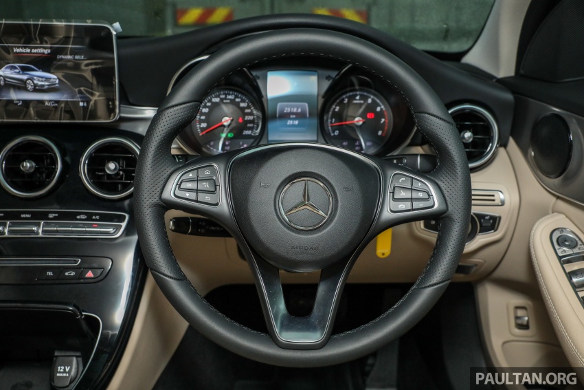 GALLERY: W205 Mercedes-Benz C180 Avantgarde gets 9G-Tronic, new wheels, reverse cam – RM228,888 759689