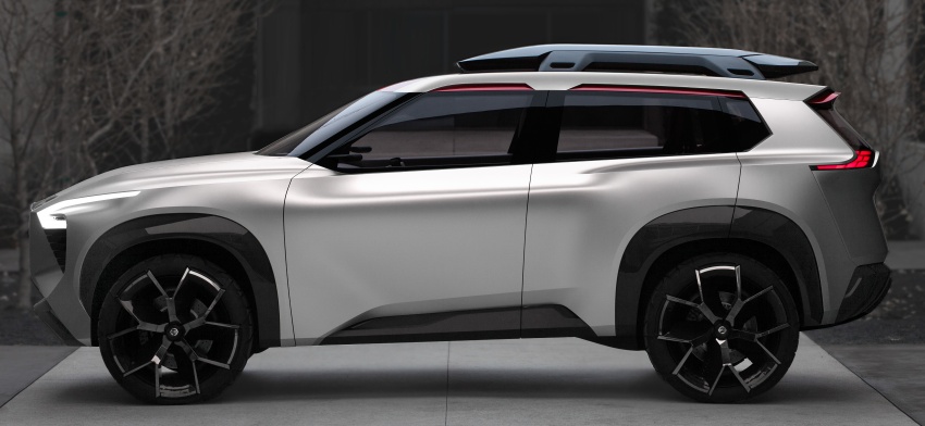 Nissan Xmotion concept – three-row SUV with 4+2 seating, seven display screens, fingerprint sensor 763202