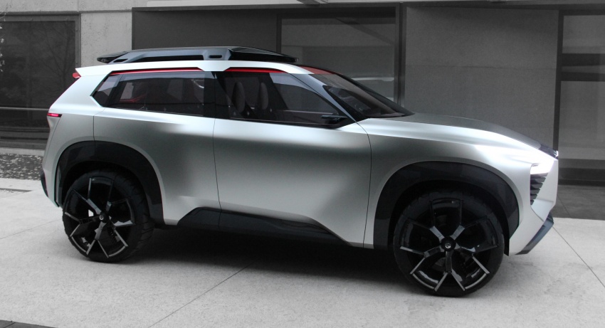 Nissan Xmotion concept – three-row SUV with 4+2 seating, seven display screens, fingerprint sensor 763217