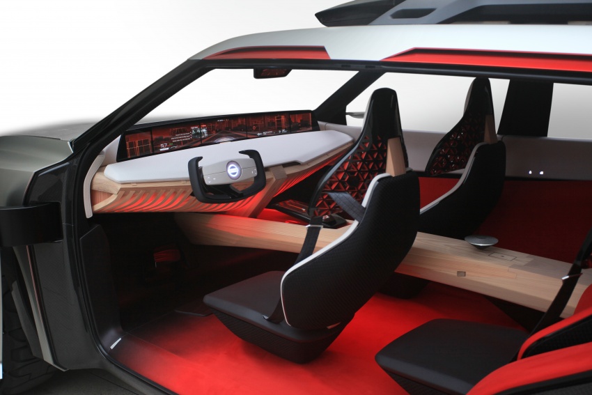 Nissan Xmotion concept – three-row SUV with 4+2 seating, seven display screens, fingerprint sensor 763277
