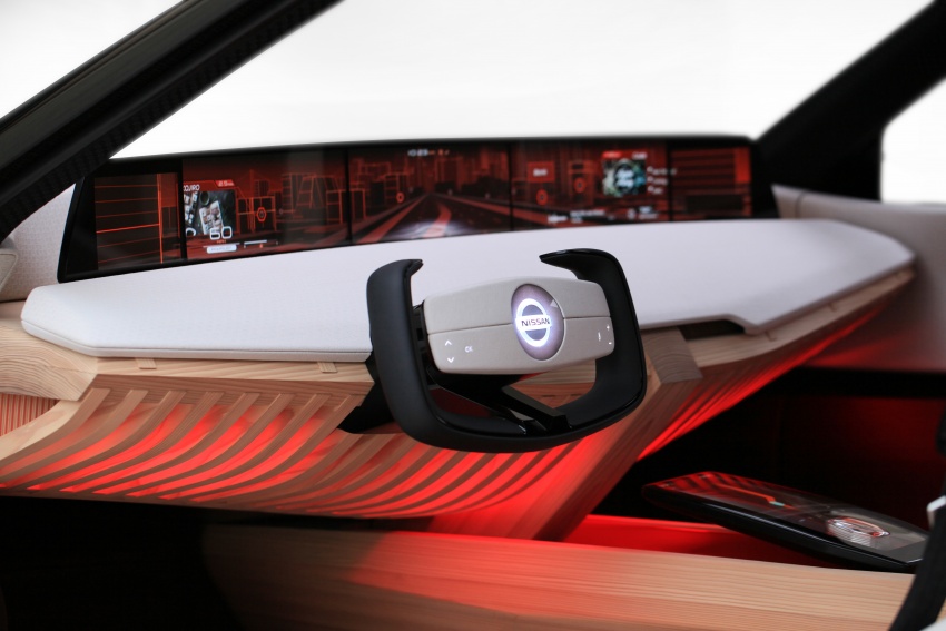 Nissan Xmotion concept – three-row SUV with 4+2 seating, seven display screens, fingerprint sensor 763282