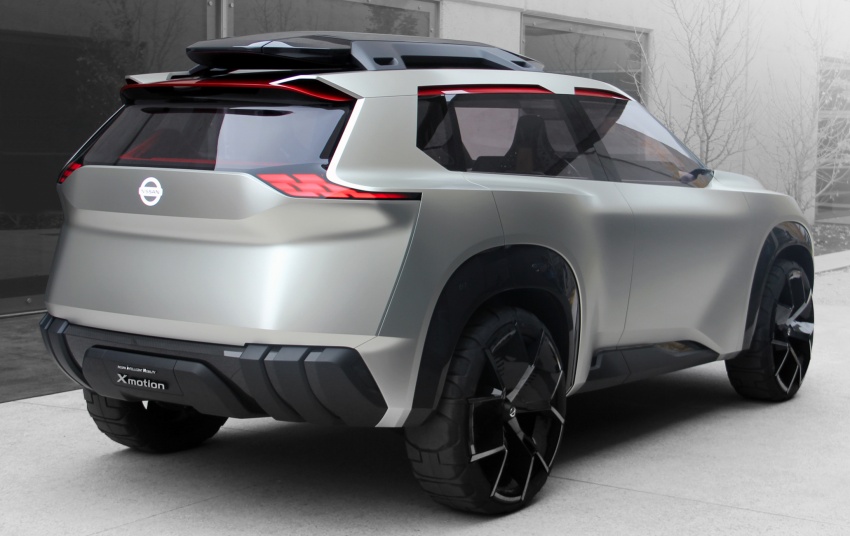 Nissan Xmotion concept – three-row SUV with 4+2 seating, seven display screens, fingerprint sensor 763206