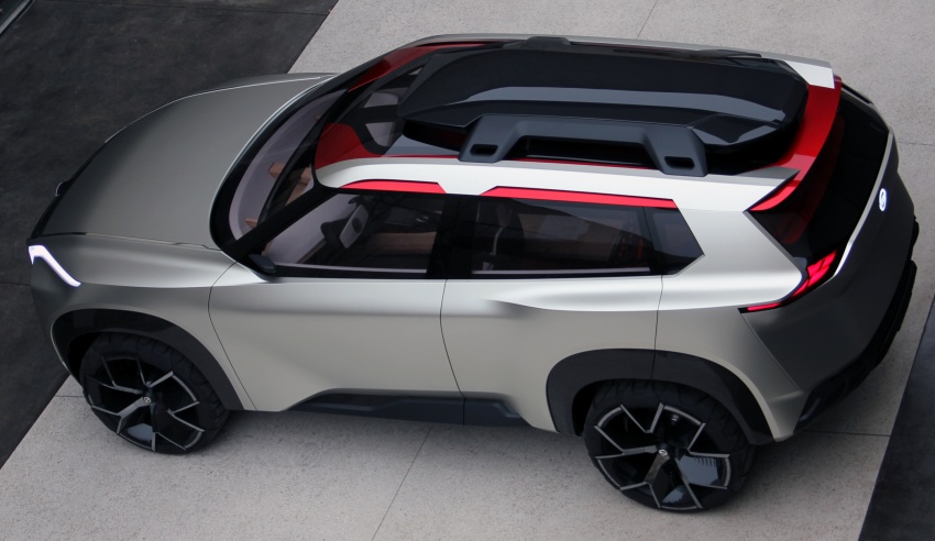 Nissan Xmotion concept – three-row SUV with 4+2 seating, seven display screens, fingerprint sensor 763209